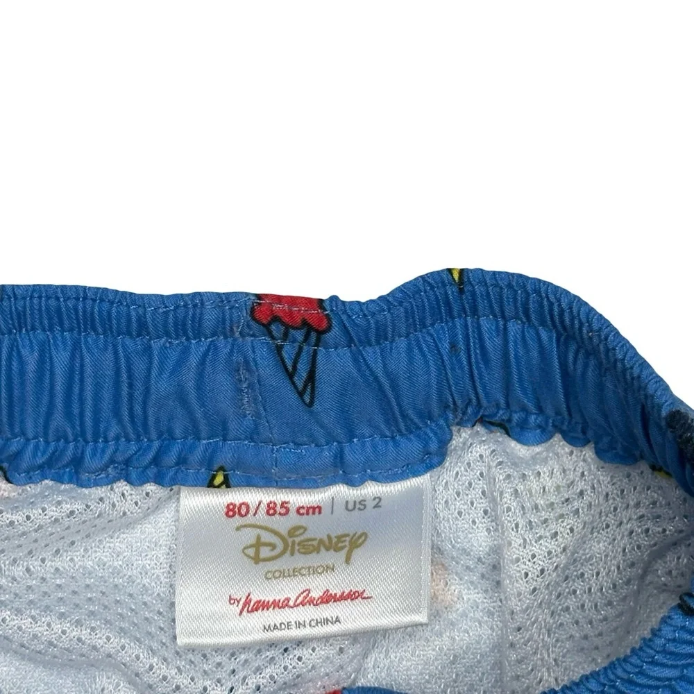 Hanna Andersson Disney‎ Mickey Ice Cream Treats Swim Trunks